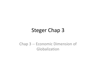 Steger Chap 3