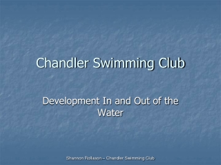 Chandler Swimming Club