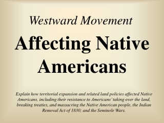 Westward Movement