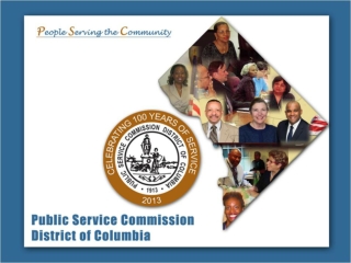 THE PUBLIC SERVICE COMMISSION