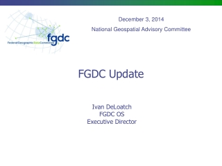 FGDC Update