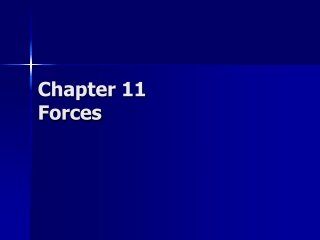 Chapter 11 Forces