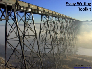 Essay Writing Toolkit