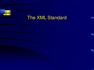 The XML Standard