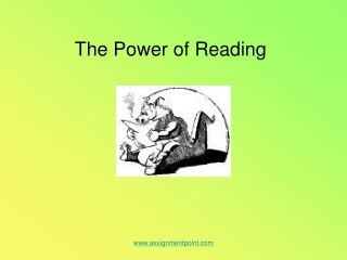 The Power of Reading