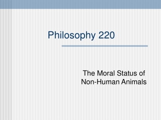 Philosophy 220