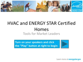 HVAC and ENERGY STAR Certified Homes