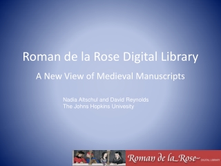 Roman de la Rose Digital Library