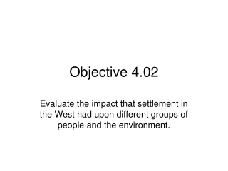 Objective 4.02