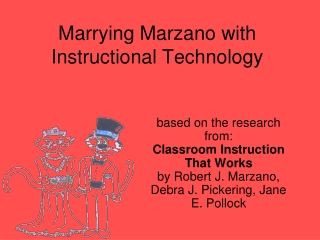 Marrying Marzano with Instructional Technology