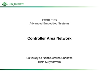 ECGR 6185 Advanced Embedded Systems