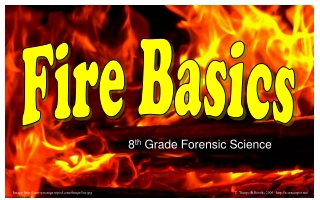 8 th  Grade Forensic Science