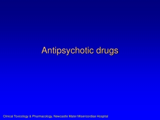 Antipsychotic drugs