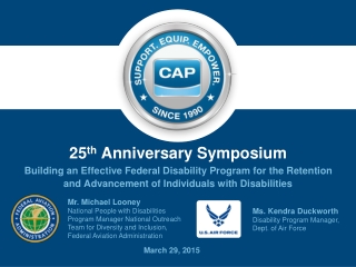 25 th  Anniversary Symposium