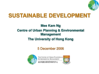 SUSTAINABLE DEVELOPMENT