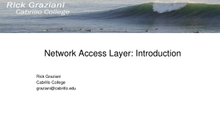 Network Access Layer: Introduction