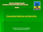 INSTITUTO TECNOL GICO DE SONORA Licenciatura en Direccion de la Cultura F sica y el Deporte Nutrici n