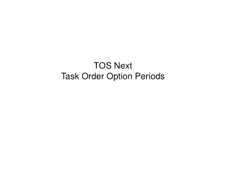 TOS Next Task Order Option Periods