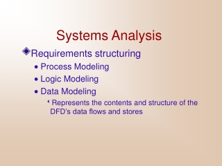 Systems Analysis