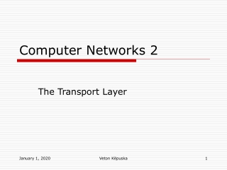 Computer Networks 2