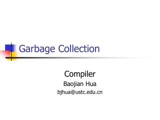 Garbage Collection