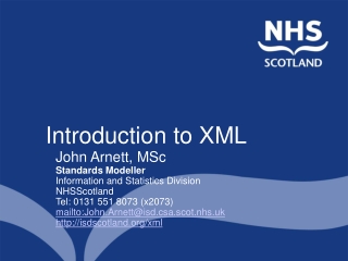 Introduction to XML