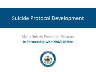 Suicide Protocol Development