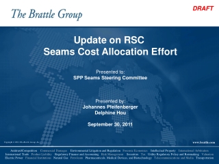 Update on RSC  Seams Cost Allocation Effort Presented to: SPP Seams Steering Committee