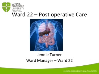 Ward 22 – Post operative Care