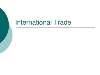 International Trade