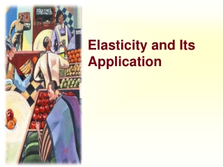 Elasticity and Its Application