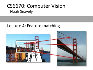 Lecture 4: Feature matching