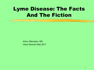 Lyme Disease: The Facts  And The Fiction