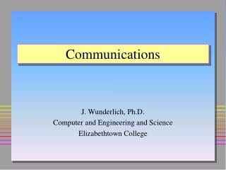 Communications