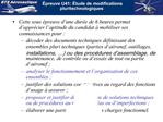 preuve U41: tude de modifications pluritechnologiques