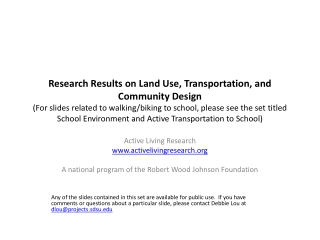 Active Living Research activelivingresearch