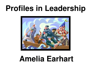 Profiles in Leadership