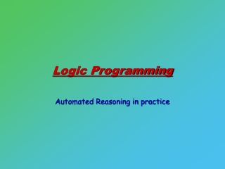 Logic Programming