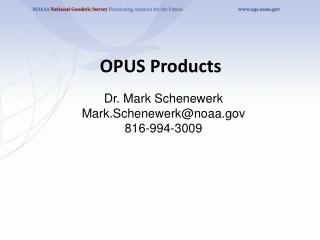 OPUS Products