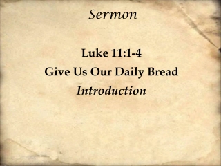 Sermon