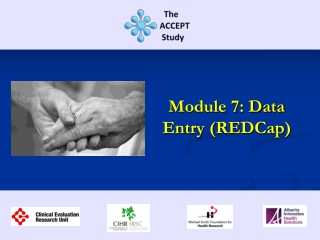 Module 7: Data Entry ( REDCap )