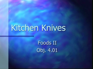 Kitchen Knives