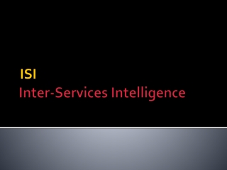 Inter-Services Intelligence