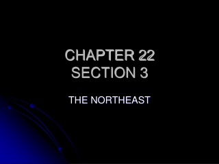 CHAPTER 22 SECTION 3