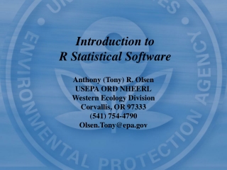 Introduction to R Statistical Software