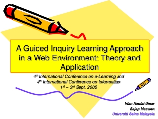 A Guided Inquiry Learning Approach in a Web Environment: Theory and Application