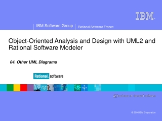 Object-Oriented Analysis and Design with UML2 and Rational Software Modeler