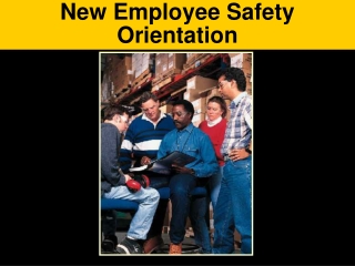 New Employee Safety Orientation