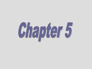 Chapter Five