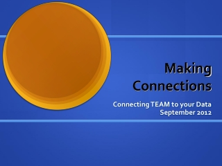 Making Connections